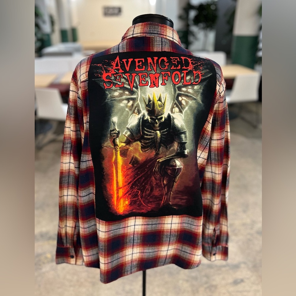 Avenged Sevenfold altered shirt